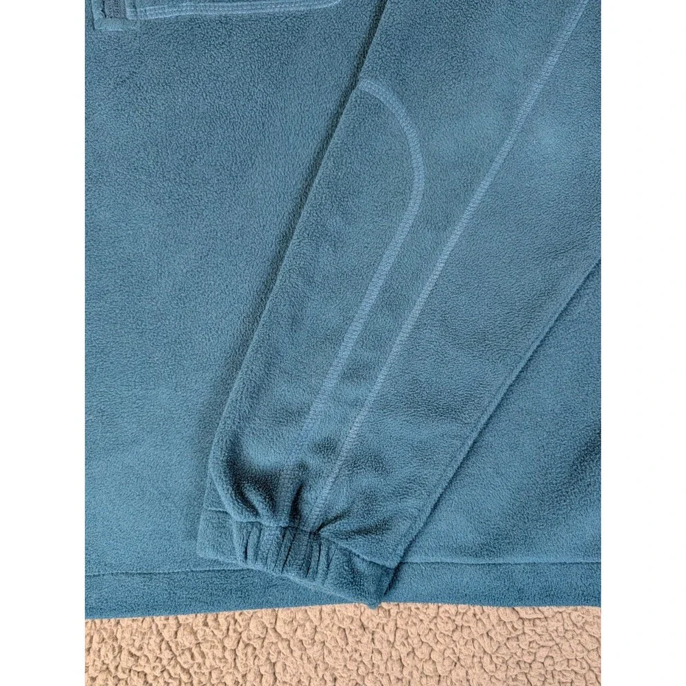 Columbia Men's Blue Quarter-Zip Fleece Pullover Outdoor Activewear Jacket Sz XL